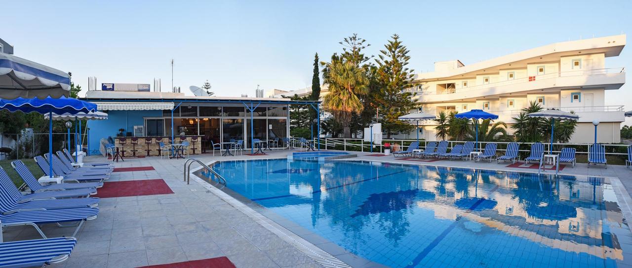 Lagonas Beach Hotel Apartments Faliraki Exterior photo